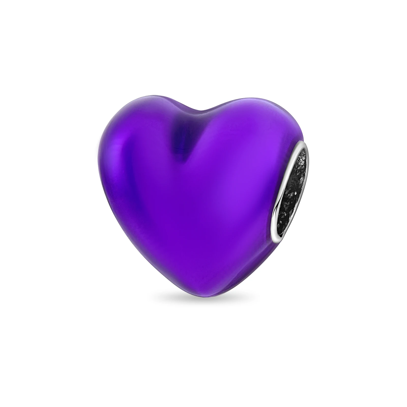 Pendant Charm Bead 925 Sterling Silver Romantic Purple Heart Beads Fit Original Bracelet for Jewelry Making Valentine's Day gift
Pendant Charm Bead 925 Sterling Silver Romantic Purple Heart Beads Fit Original Bracelet for Jewelry Making Valentine's Day gift
