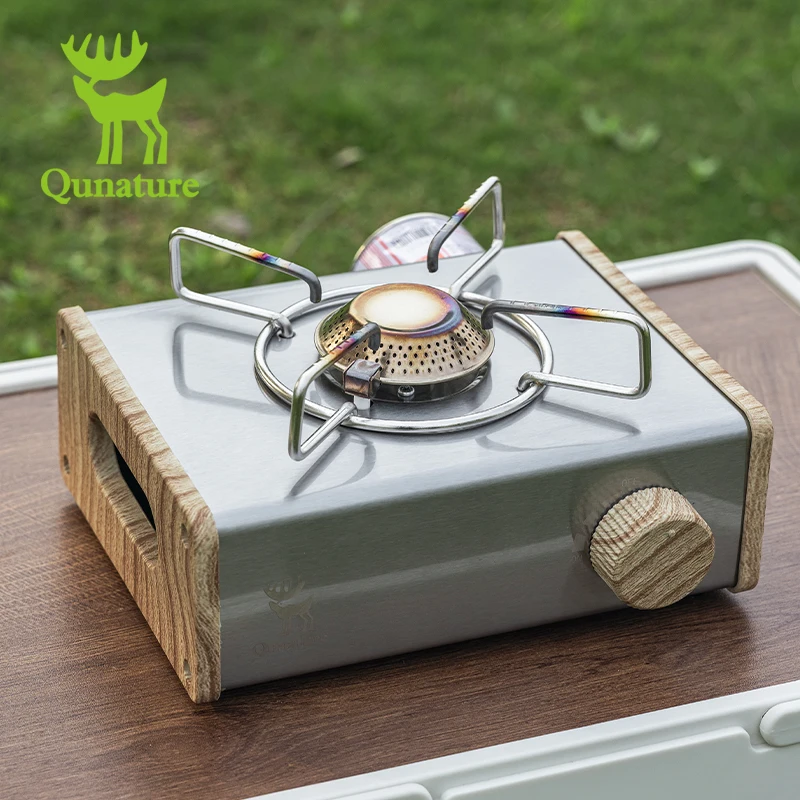 Qunature Outdoor Portable Cassette Stove Camping Cookware Multiple firepower Gas Stove for Tea Brewing Household & Camping Use
Qunature Outdoor Portable Cassette Stove Camping Cookware Multiple firepower Gas Stove for Tea Brewing Household & Camping Use