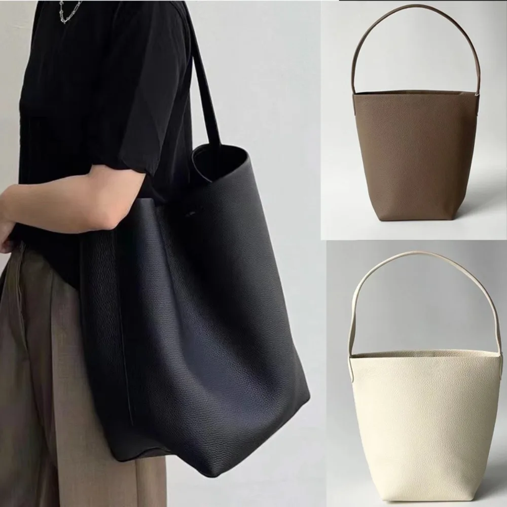 Simple Large Capacity Shopping Bag Commuter Bag Autumn and Winter New Genuine Leather Bucket Bag Shoulder Tote Bag
Simple Large Capacity Shopping Bag Commuter Bag Autumn and Winter New Genuine Leather Bucket Bag Shoulder Tote Bag