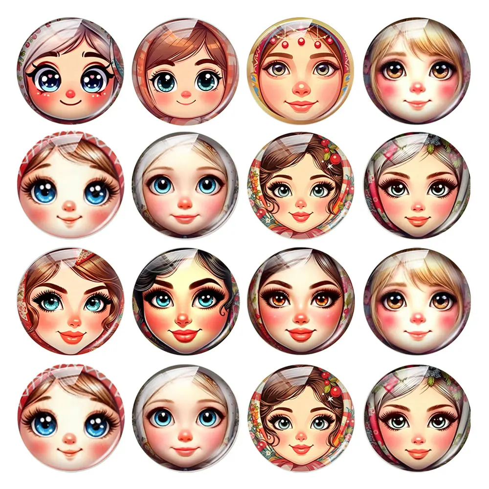 Round матрёшка Matryoshka Doll Face Russian Beauty Female Photo Glass Cabochon Flatback Demo Cameo For Diy Jewelry Making
Round матрёшка Matryoshka Doll Face Russian Beauty Female Photo Glass Cabochon Flatback Demo Cameo For Diy Jewelry Making