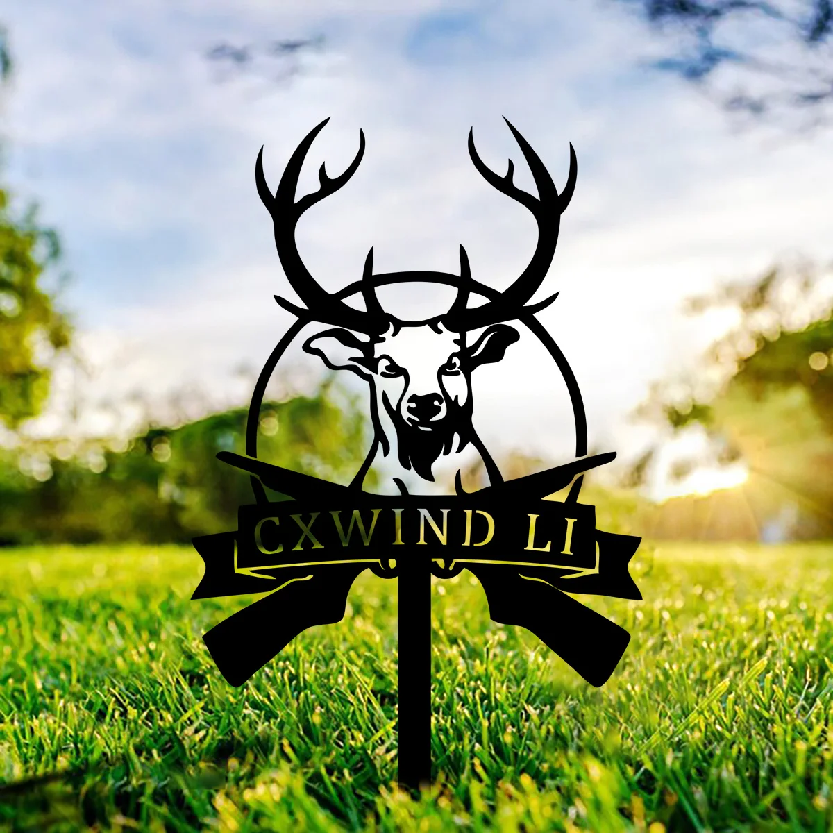 Custom Deer Head Hunting Metal Yard Art Nature and Wildlife Wall Art, Gift for Him or Hunter Lover, Perfect for Garden
Custom Deer Head Hunting Metal Yard Art Nature and Wildlife Wall Art, Gift for Him or Hunter Lover, Perfect for Garden
