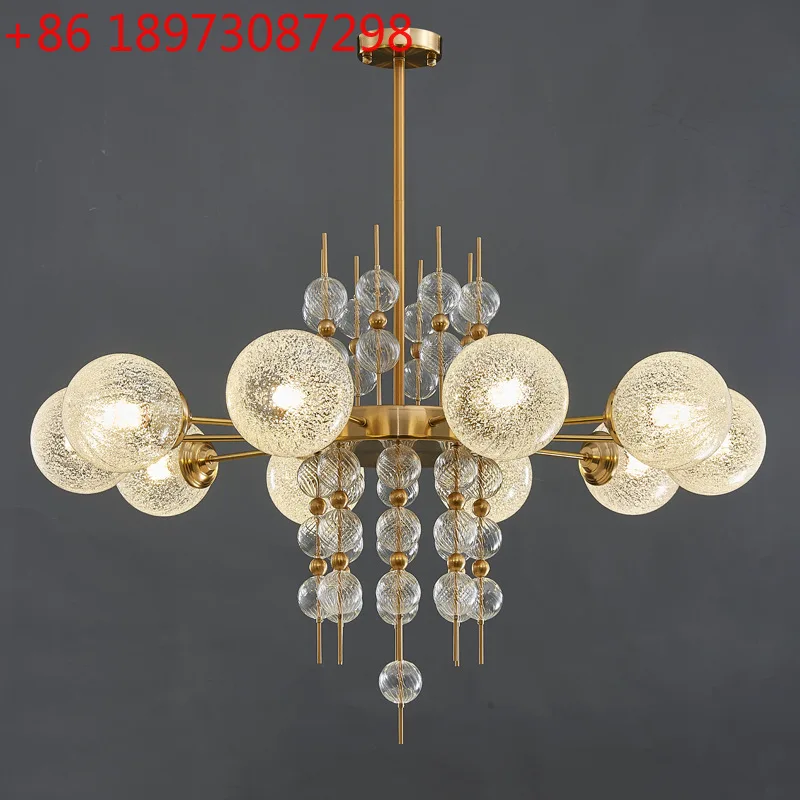 Light luxury chandelier post-modern simple Nordic living room study creative European American living room lamp
Light luxury chandelier post-modern simple Nordic living room study creative European American living room lamp
