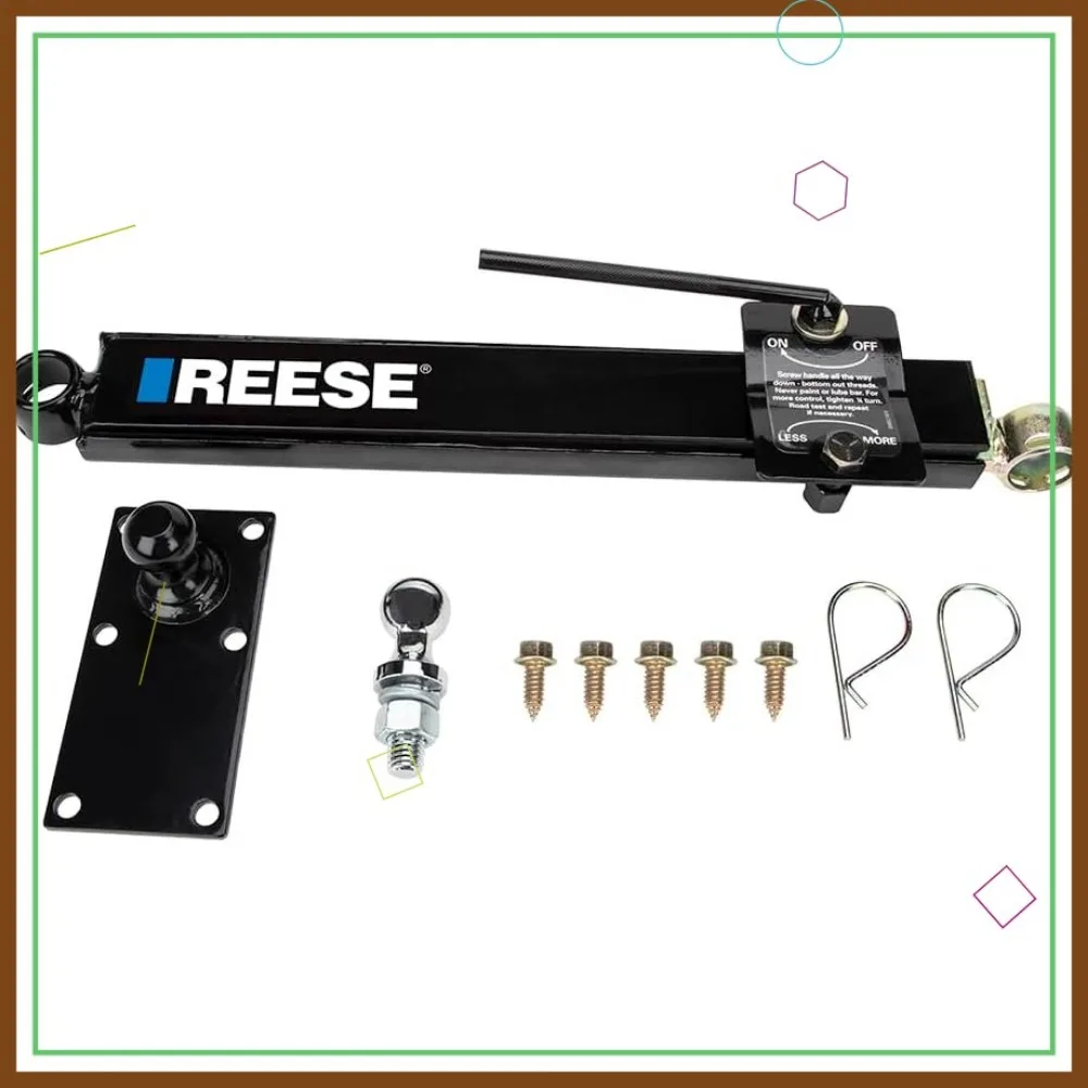 Heavy-Duty Trailer Sway Control with Adjustable Friction for Stable Towing, Easy Installation
Heavy-Duty Trailer Sway Control with Adjustable Friction for Stable Towing, Easy Installation