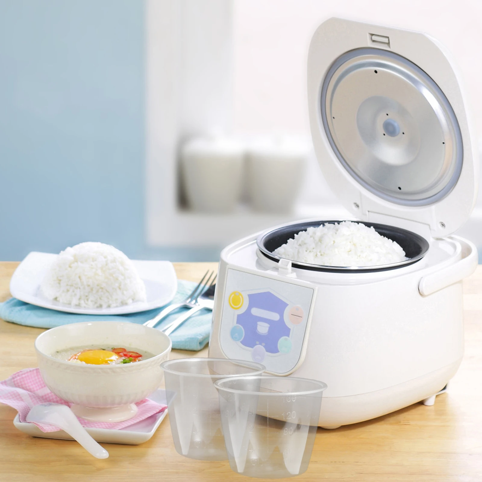 10 pcs Measuring Cup 160ml Food Grade Plastic Kitchen Tool Dry Liquid Measurement Accurate Rice Measuring Cup Standard
10 pcs Measuring Cup 160ml Food Grade Plastic Kitchen Tool Dry Liquid Measurement Accurate Rice Measuring Cup Standard