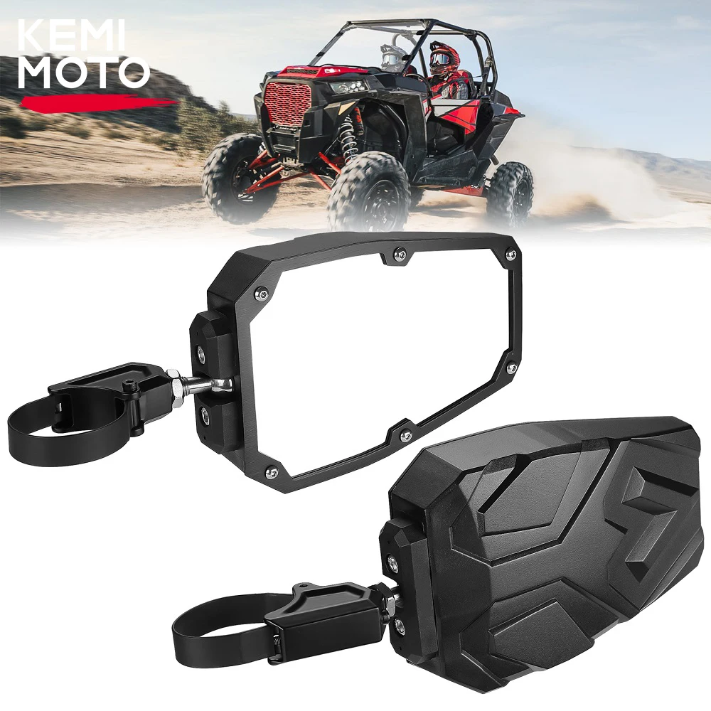 KEMIMOTO 1.5-1.875" UTV Side Rearview Mirrors Compatible with Polaris RZR 1000 For Can-am Maverick X3 For Cfmoto For John Deere
KEMIMOTO 1.5-1.875" UTV Side Rearview Mirrors Compatible with Polaris RZR 1000 For Can-am Maverick X3 For Cfmoto For John Deere