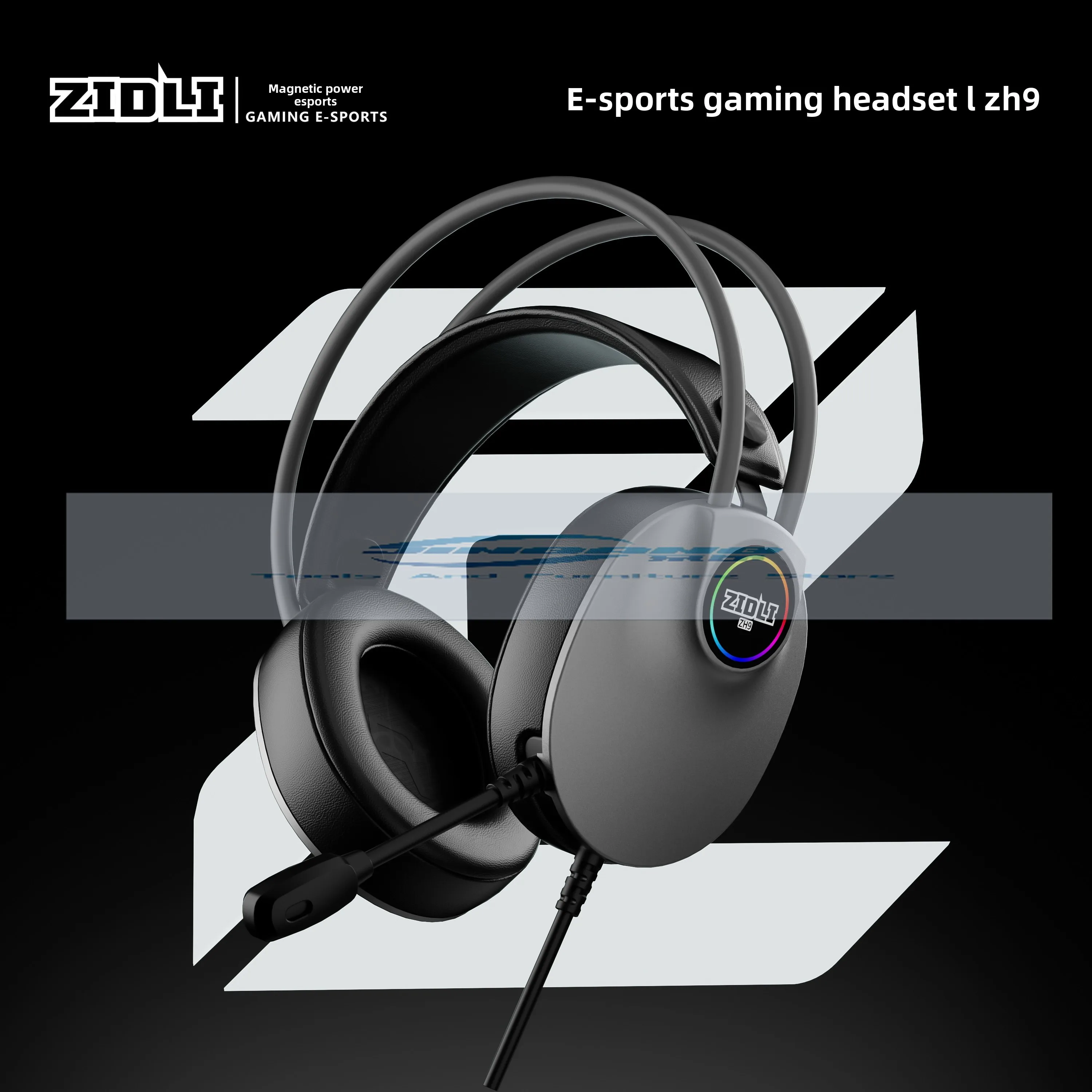 ZIDLI Magnetic Power ZH9 Genuine New E-sports Game FPS Ultra Light Headset USB Interface 7.1 Headset
ZIDLI Magnetic Power ZH9 Genuine New E-sports Game FPS Ultra Light Headset USB Interface 7.1 Headset