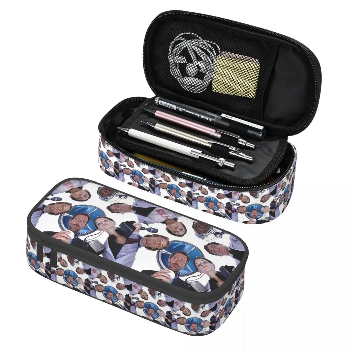 House MD TV Show Pencil Cases Pencil Pouch Storage Stationery Supplies Big Capacity Pen Box Pencil Bag for Students
House MD TV Show Pencil Cases Pencil Pouch Storage Stationery Supplies Big Capacity Pen Box Pencil Bag for Students