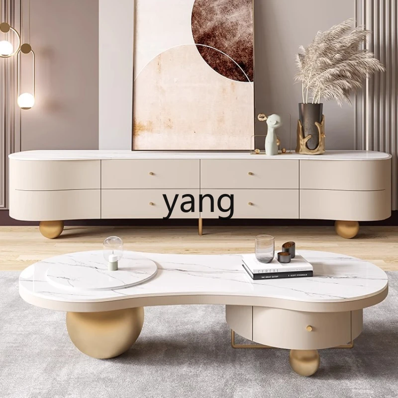 LH light luxury rock panel TV cabinet combination modern simple cream wind TV cabinet
LH light luxury rock panel TV cabinet combination modern simple cream wind TV cabinet