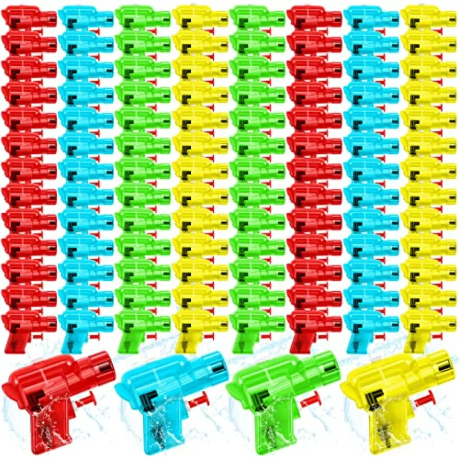Mini water gun bulk for pool, beach, pet training, and party favors; plastic, 4 colorful options; compact, lightweight, summer-
Mini water gun bulk for pool, beach, pet training, and party favors; plastic, 4 colorful options; compact, lightweight, summer-