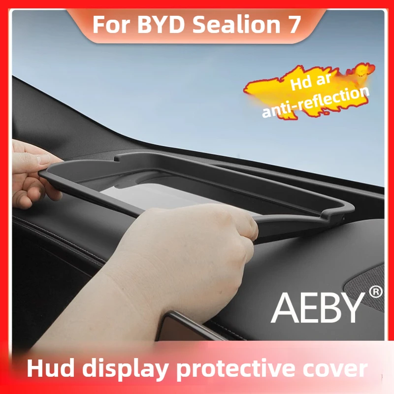 AEBY For BYD Sealion 7 2024 HUD Display Cover, Anti-Scratch Protector HD Clear Lens, Universal Car Head Up Dashboard Accessories
AEBY For BYD Sealion 7 2024 HUD Display Cover, Anti-Scratch Protector HD Clear Lens, Universal Car Head Up Dashboard Accessories