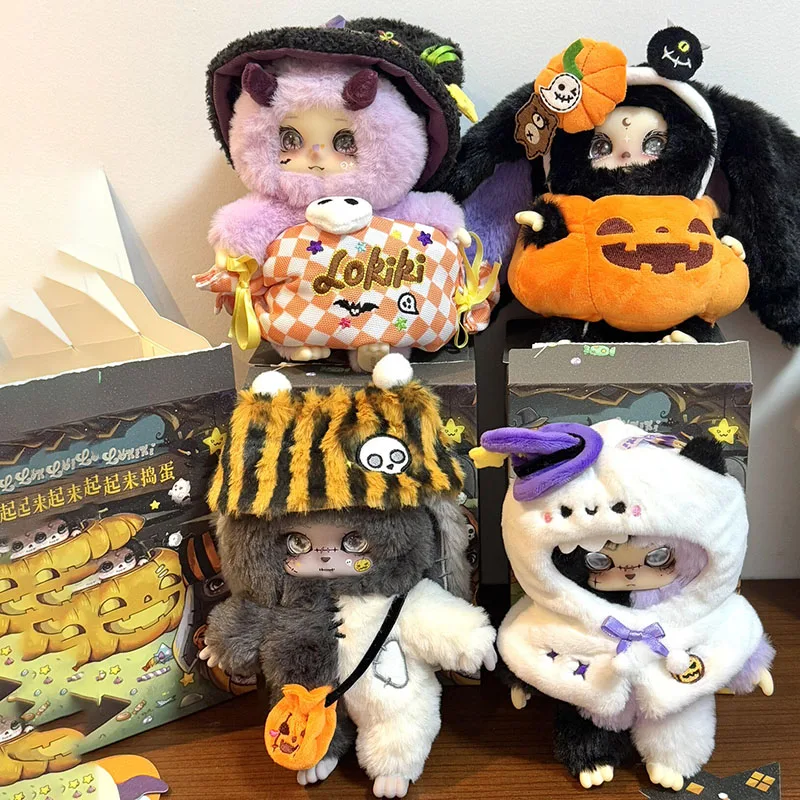 genuine Lokiki Trick Or Treat Series Blind Box Cute Plush Pumpkin Ghost Rabbit Doll Mystery Box Toy Popular Halloween Gift
genuine Lokiki Trick Or Treat Series Blind Box Cute Plush Pumpkin Ghost Rabbit Doll Mystery Box Toy Popular Halloween Gift