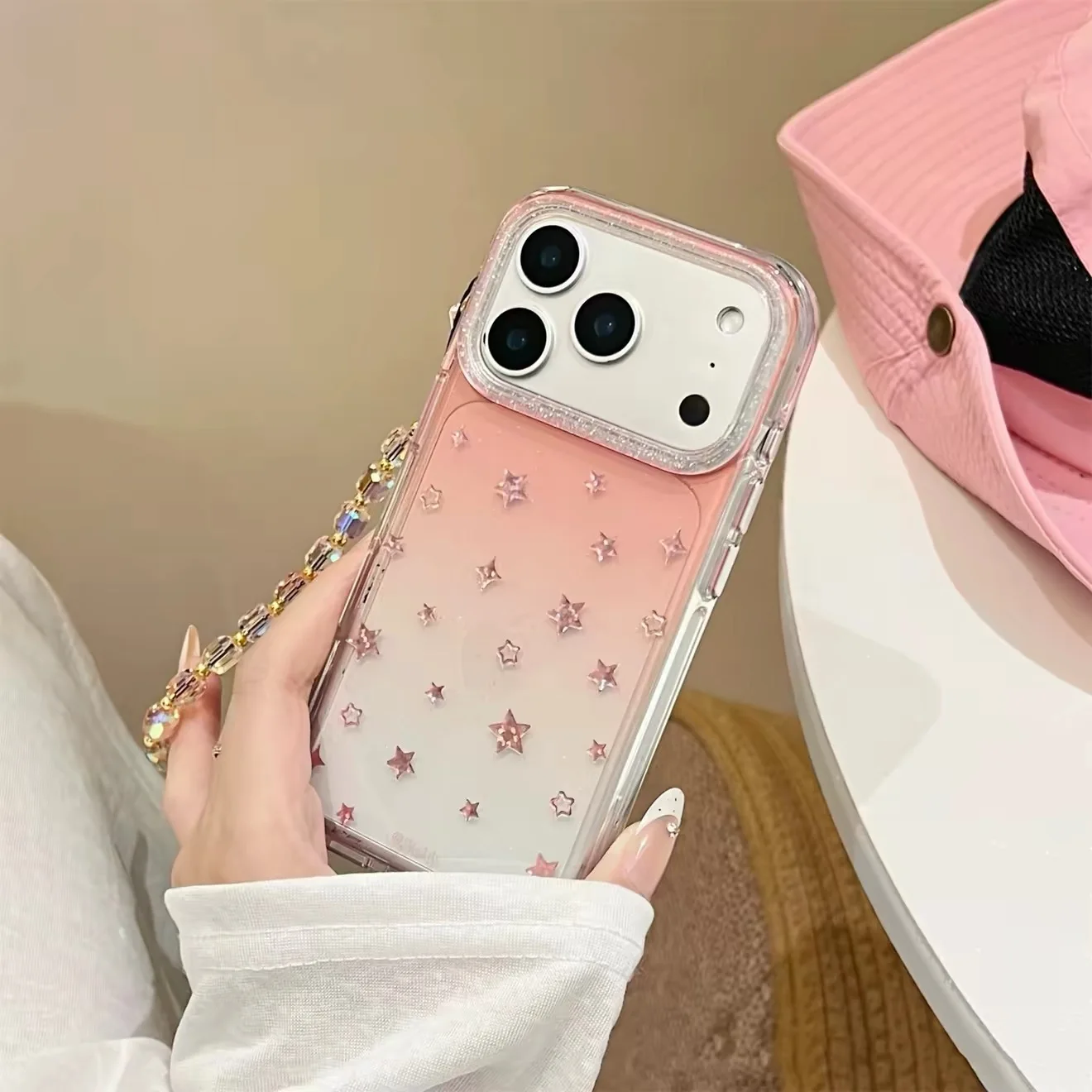 Shine Powder Star Transparent Phone Case, suitable for iPhone, all-inclusive anti-drop protection case.
Shine Powder Star Transparent Phone Case, suitable for iPhone, all-inclusive anti-drop protection case.