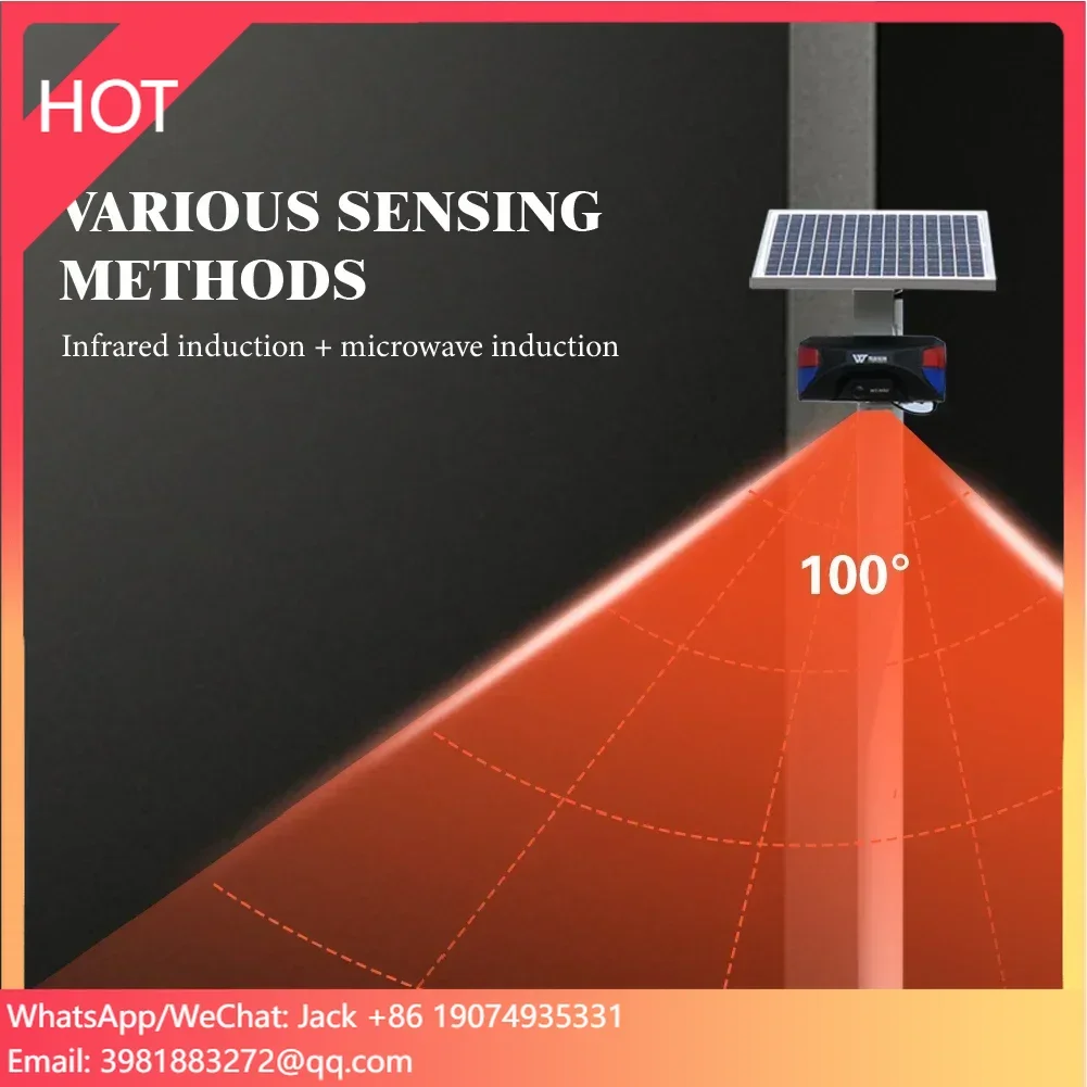 Waytronic 120dB Outdoor Burglar Wireless Pir Driveway Alarm System Solar Panel Siren Door Way Alarm with Remote Control
Waytronic 120dB Outdoor Burglar Wireless Pir Driveway Alarm System Solar Panel Siren Door Way Alarm with Remote Control