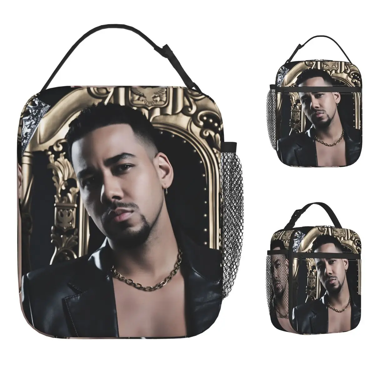 Latin Singer R-romeo Santos Lunch Bag For Women Kawaii Designer Thermal Lunch Bags Oxford Portable Insulated Cooler Bag
Latin Singer R-romeo Santos Lunch Bag For Women Kawaii Designer Thermal Lunch Bags Oxford Portable Insulated Cooler Bag