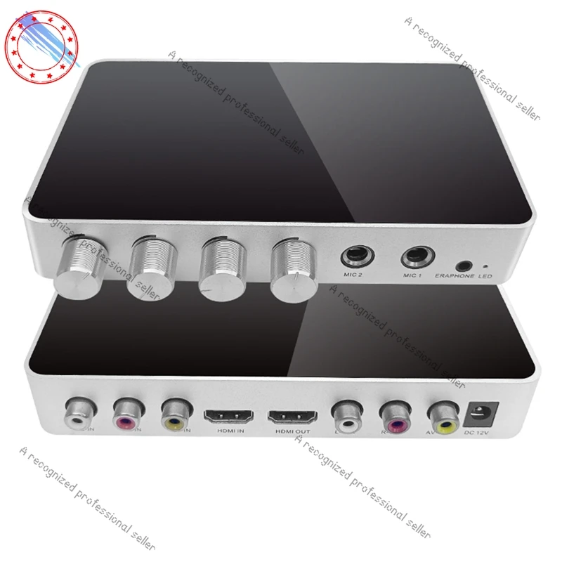KM200 4K Mini HD Karaoke Sound Mixer Audio Mixer Dual Microphone Input Volume Adjustment For Stage KTV Room
KM200 4K Mini HD Karaoke Sound Mixer Audio Mixer Dual Microphone Input Volume Adjustment For Stage KTV Room