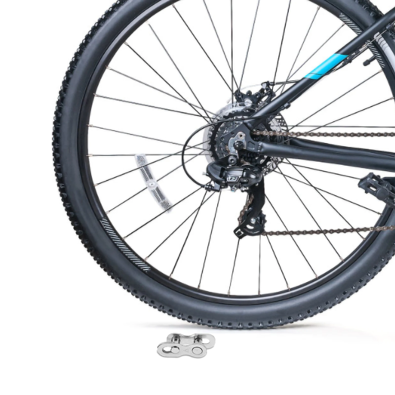 Bicycle Chain Quick Release Buckle Single Speed Steel Repair Tool Missing Link Bike Chain Joint Connector
Bicycle Chain Quick Release Buckle Single Speed Steel Repair Tool Missing Link Bike Chain Joint Connector