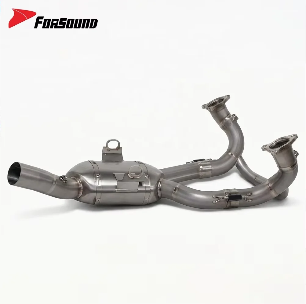 Forsound Factory Wholesale Price BMW R1300GS 2026 Titanium Exhaust Valved Muffler with Mid Pipe Resonator
Forsound Factory Wholesale Price BMW R1300GS 2026 Titanium Exhaust Valved Muffler with Mid Pipe Resonator