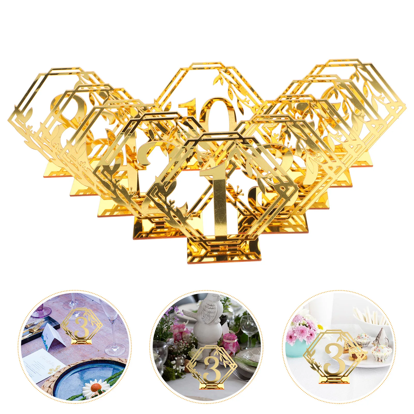 10 Pcs Table Number Plate Reserved Signs for Wedding Tables Decorations Chairs Signage Self Standing Numbers
10 Pcs Table Number Plate Reserved Signs for Wedding Tables Decorations Chairs Signage Self Standing Numbers