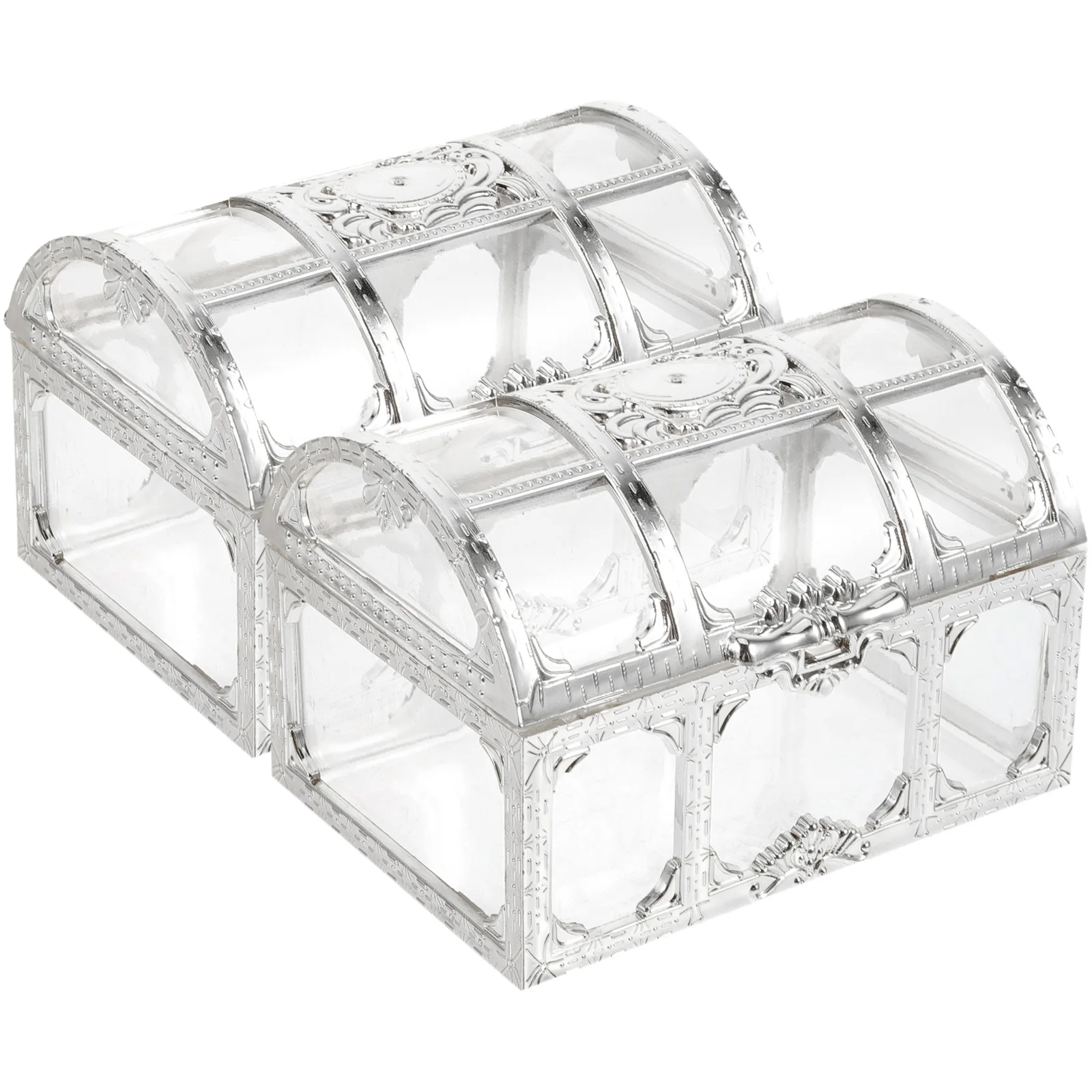 2pcs Plastic Candy Boxes Vintage Style Wedding Party Favors Storage Case Rings Jewelry Gift Box Mini Treasure Chests Packaging
2pcs Plastic Candy Boxes Vintage Style Wedding Party Favors Storage Case Rings Jewelry Gift Box Mini Treasure Chests Packaging