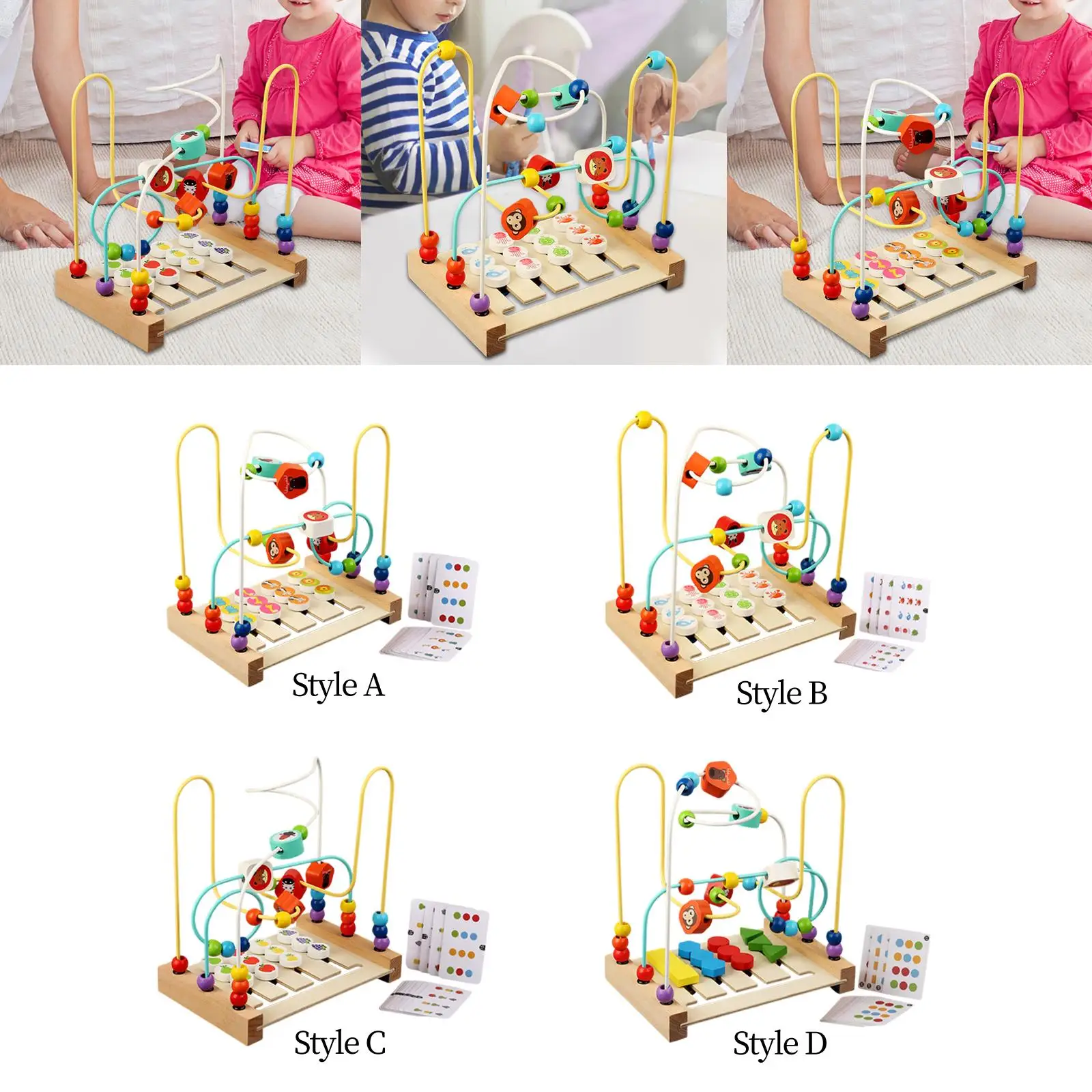 Bead Maze Toy Colour Sort Activity Boards Multicolor for Living Room Home
Bead Maze Toy Colour Sort Activity Boards Multicolor for Living Room Home