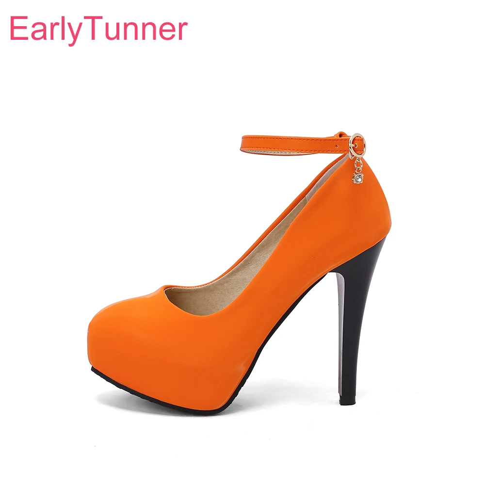 Brand New Fashion Orange Black Women Platform Pumps Sexy High Stiletto Heels Lady Party Shoes Plus Small Big Size 33 43 45 50
Brand New Fashion Orange Black Women Platform Pumps Sexy High Stiletto Heels Lady Party Shoes Plus Small Big Size 33 43 45 50