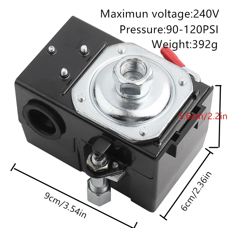 Air compressor accessories horizontal pressure switch, automatic controller