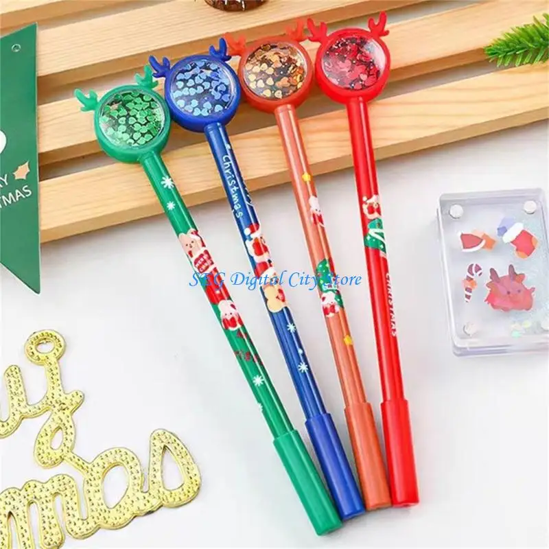 U75B 10Pcs Christmas Gel Pen for Writing Note Taking 0.5MM Tip Quick Drying Ergonomic Grip Gel Inks Pen for School Office
U75B 10Pcs Christmas Gel Pen for Writing Note Taking 0.5MM Tip Quick Drying Ergonomic Grip Gel Inks Pen for School Office