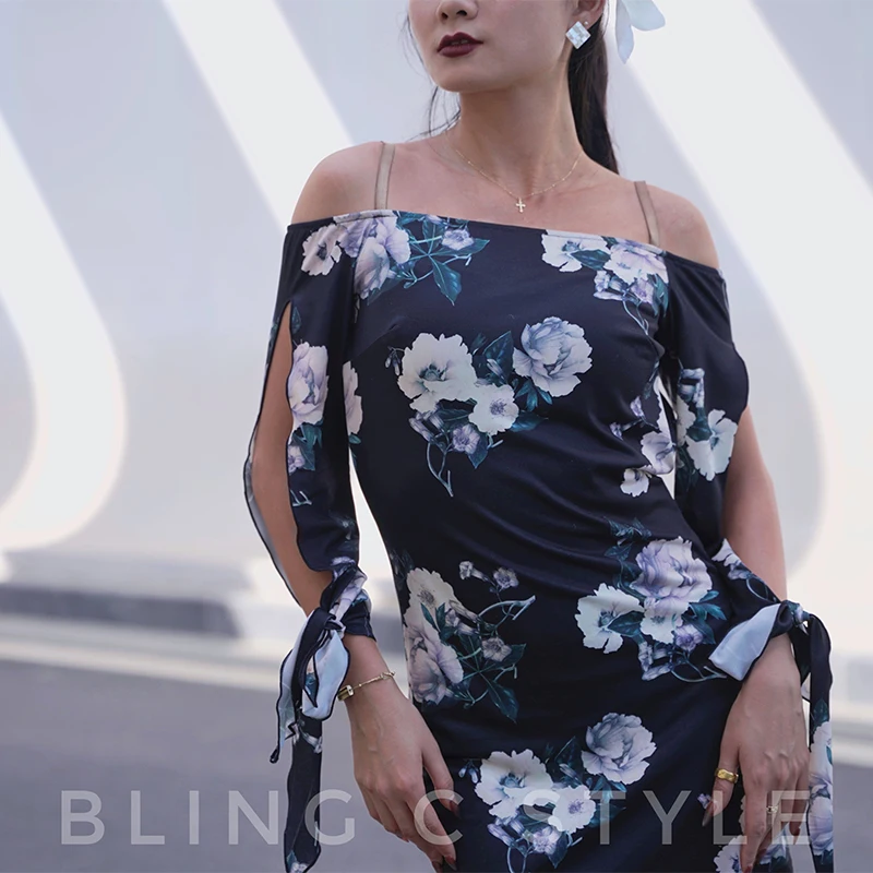 Floral Latin Dress Women Samba Dress Latin Practice Wear Stage Costume Tango Dancewear Salsa Clothing Tap Dance Outfit JL4242
Floral Latin Dress Women Samba Dress Latin Practice Wear Stage Costume Tango Dancewear Salsa Clothing Tap Dance Outfit JL4242