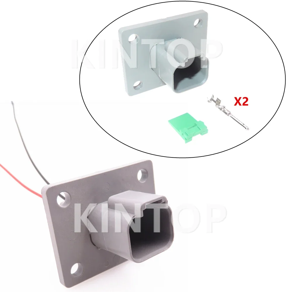 1 Set 2 Pins Automobile Electrical Connector AC Assembly DT04-2P-L012 Car Waterproof Sealed Socket Auto Wire Plug With Terminal
1 Set 2 Pins Automobile Electrical Connector AC Assembly DT04-2P-L012 Car Waterproof Sealed Socket Auto Wire Plug With Terminal