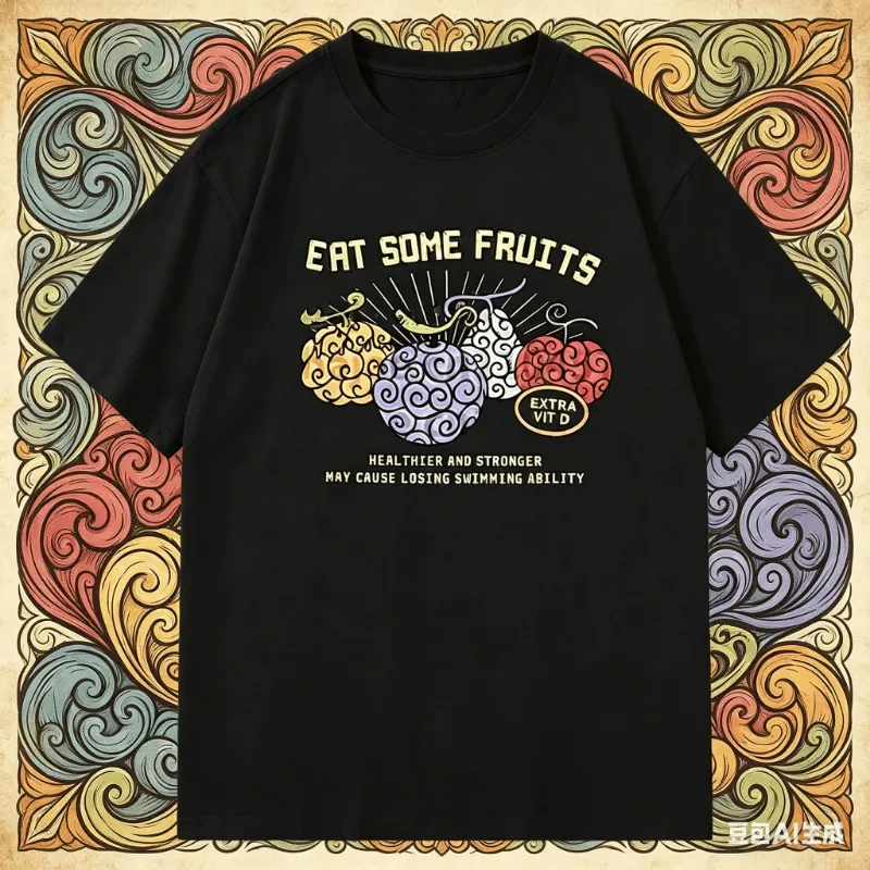 One Piece Nika Fruit Graphic Loose Casual Tee Couple Top Men Women Adults Children Boy Gril Kids Parent Child Cotton T shirt
One Piece Nika Fruit Graphic Loose Casual Tee Couple Top Men Women Adults Children Boy Gril Kids Parent Child Cotton T shirt