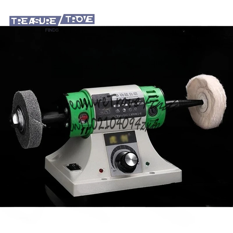 Desktop Electric Polisher Jewelry Stone Grinder, , Desktop Lathe Polisher, Adjustable Speed 0-10000RPM, 750W
Desktop Electric Polisher Jewelry Stone Grinder, , Desktop Lathe Polisher, Adjustable Speed 0-10000RPM, 750W
