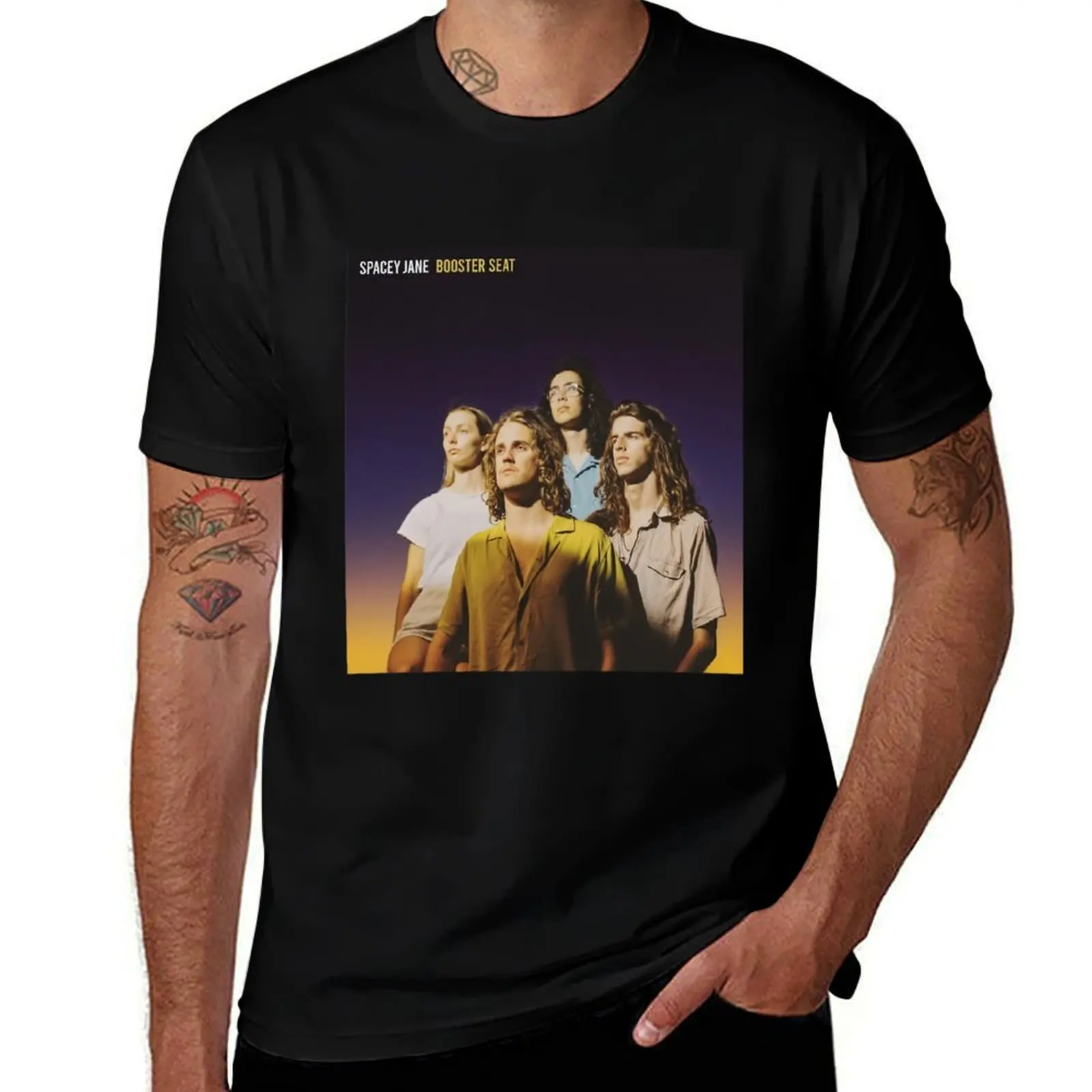 Spacey Jane- Booster Seat T-Shirt funny meme t-shirts cotton graphic tees T-shirts man men t shirts
Spacey Jane- Booster Seat T-Shirt funny meme t-shirts cotton graphic tees T-shirts man men t shirts