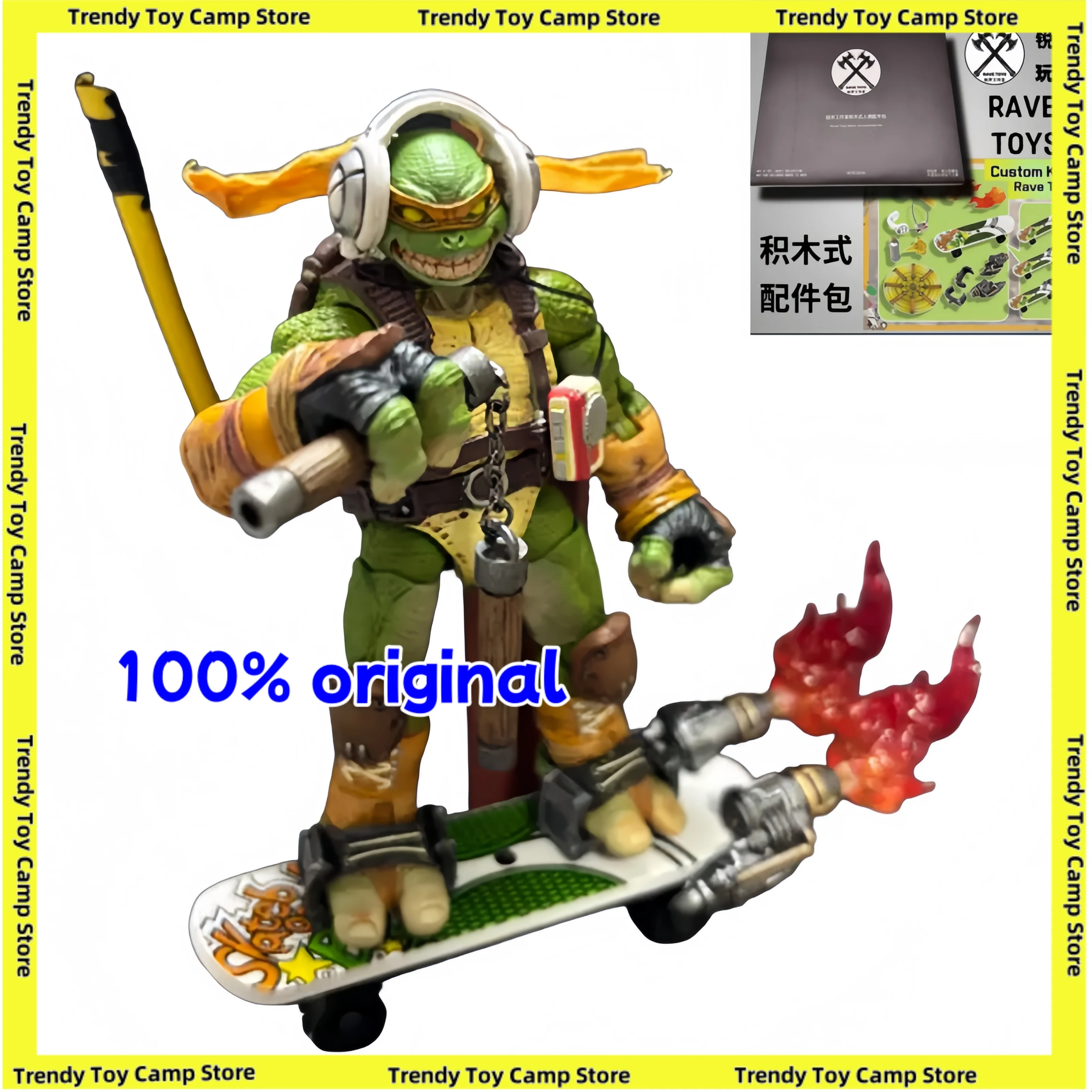 【In Stock】Original Rage Toys Samurai Force Turtles Wave 3 Summer Crossbom Master Rage Action Figures Model
【In Stock】Original Rage Toys Samurai Force Turtles Wave 3 Summer Crossbom Master Rage Action Figures Model