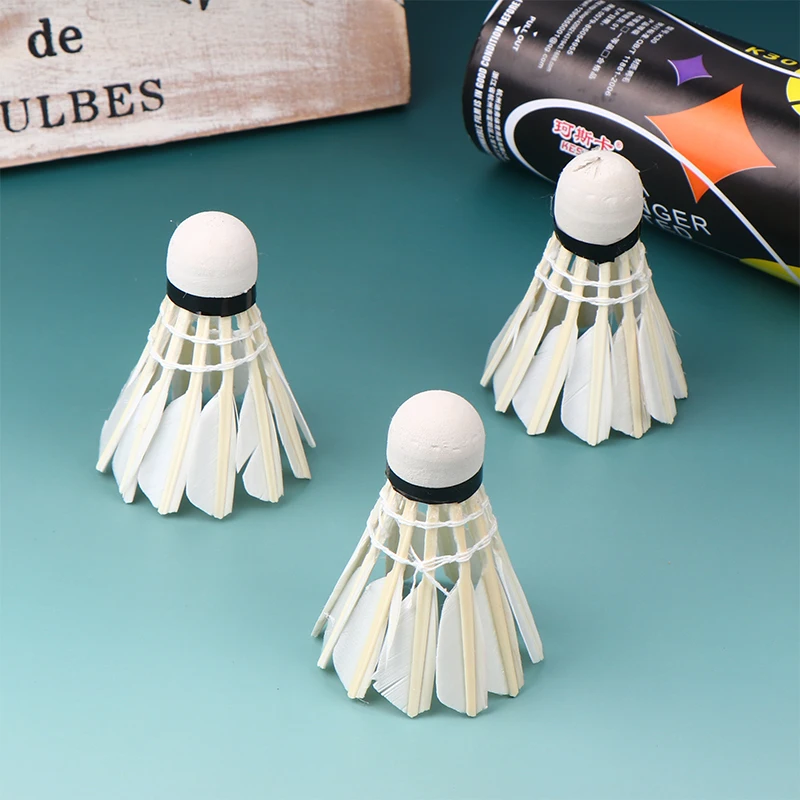 New 3Pcs Badminton Shuttlecocks Professional White High Speed Duck Badminton Ball For Game Training Sport Practice Youth
New 3Pcs Badminton Shuttlecocks Professional White High Speed Duck Badminton Ball For Game Training Sport Practice Youth