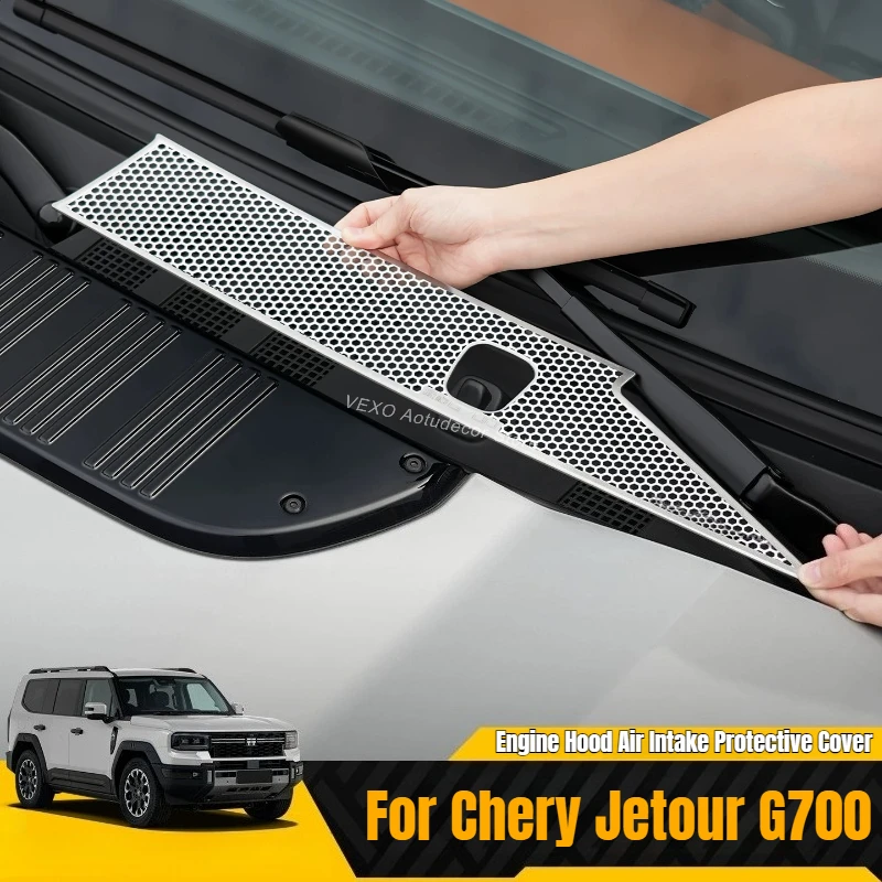 For Chery Jetour G700 2025 2026 Engine Hood Air Intake Protective Cover Dust-proof Anti Blocking Trim Filter Sticker Accessories
For Chery Jetour G700 2025 2026 Engine Hood Air Intake Protective Cover Dust-proof Anti Blocking Trim Filter Sticker Accessories