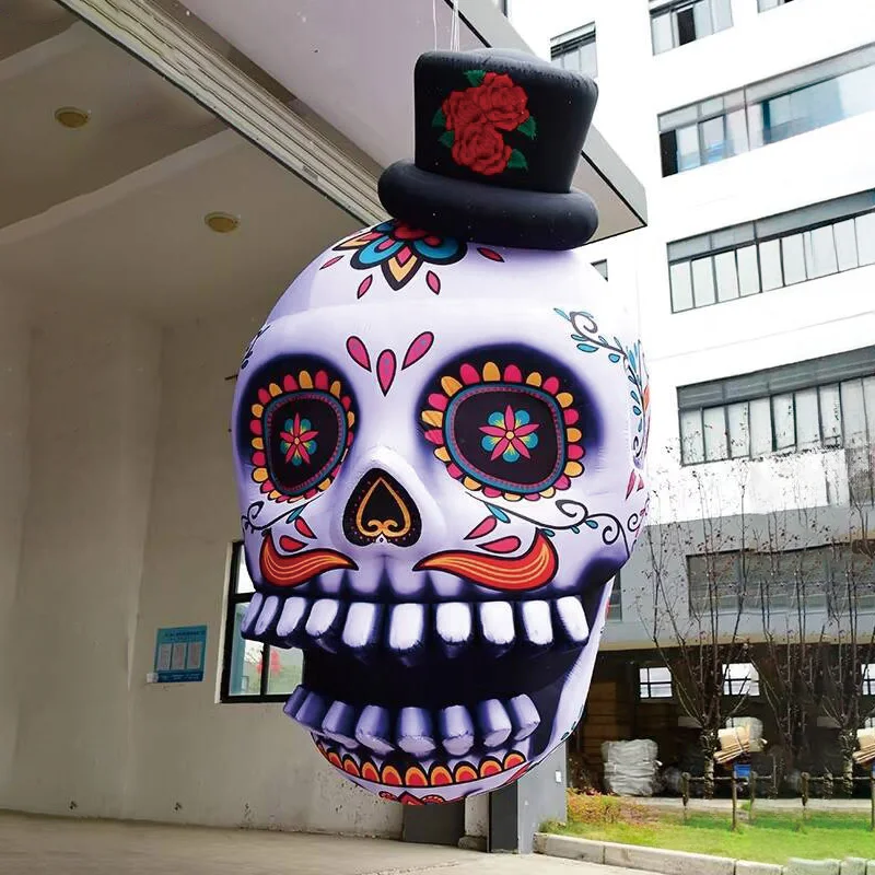 Надувной череп с воздуходувкой, крупномасштабный реквизит для украшения дорожного движения на Хэллоуин
Надувной череп с воздуходувкой, крупномасштабный реквизит для украшения дорожного движения на Хэллоуин