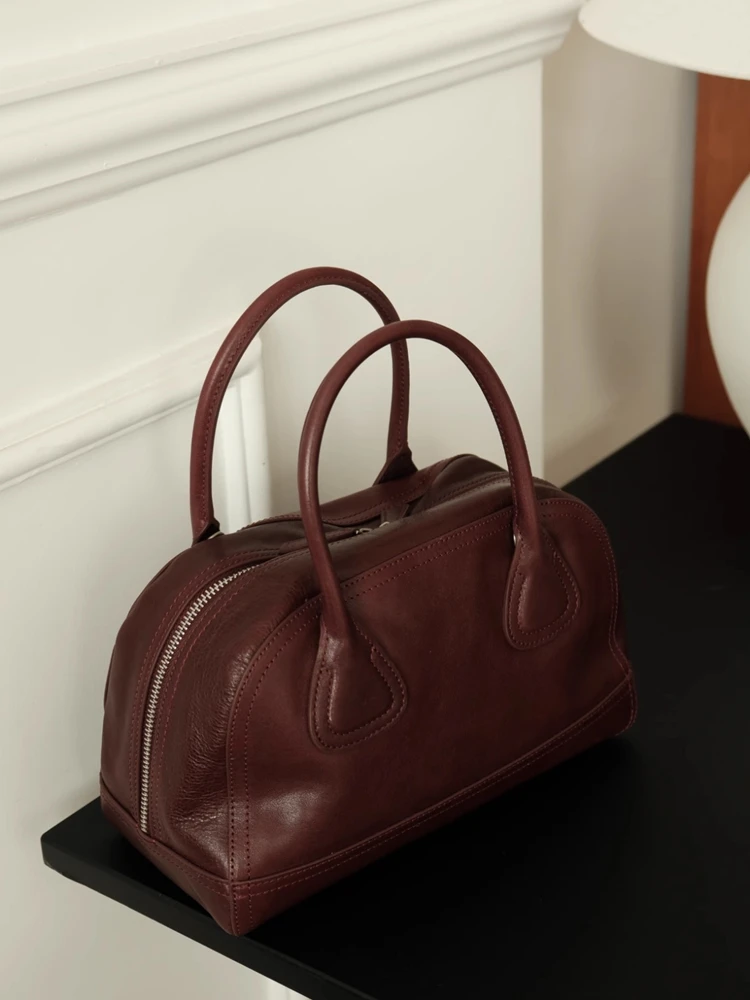 Black Fashion Simple Shell Bag\Handbag For Women Genuine Leather Tote Real Leather Lady Shoulder Crossbody Bag Boston Bag 2025
Black Fashion Simple Shell Bag\Handbag For Women Genuine Leather Tote Real Leather Lady Shoulder Crossbody Bag Boston Bag 2025