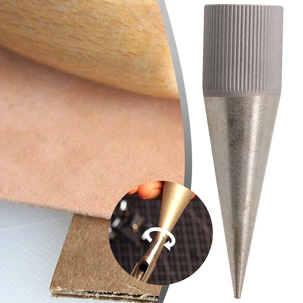 1pc Leather Round Hole Punch Polisher Sharpener Conical Emery DIY Manual Sharpening Tool Precision Machining Poloshing Tool
1pc Leather Round Hole Punch Polisher Sharpener Conical Emery DIY Manual Sharpening Tool Precision Machining Poloshing Tool
