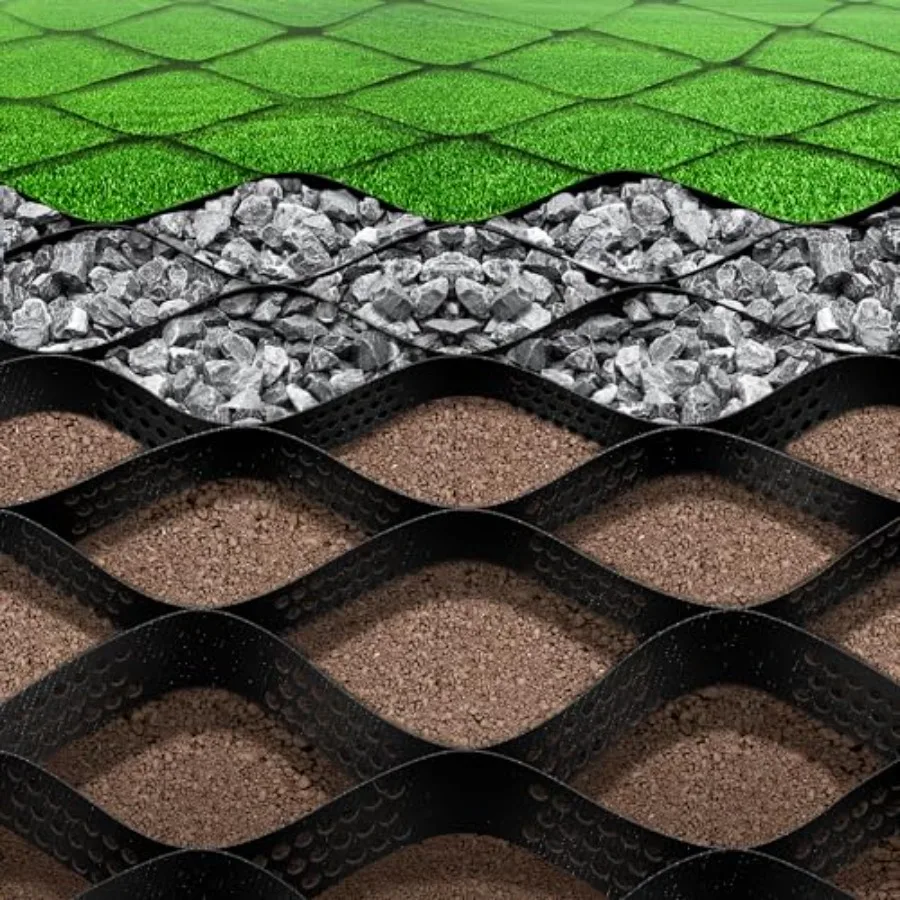16.4 x 9.8 Ft 160 Sq ft Gravel Ground Grid 2 Inch Depth Geo Grid Driveway Stabilization Grids Gravel Geocell Retainer Grid for
16.4 x 9.8 Ft 160 Sq ft Gravel Ground Grid 2 Inch Depth Geo Grid Driveway Stabilization Grids Gravel Geocell Retainer Grid for