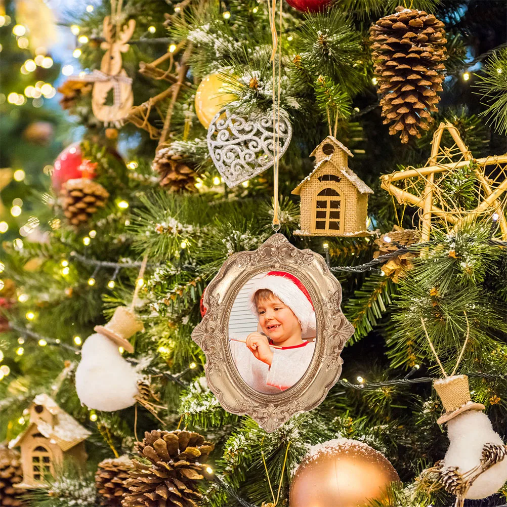 2 Pcs Home Decor Wall Hanging Photo Frame naments Creative 3D Design Durable Easy Clean Christmas Tree Small Golden Frames
2 Pcs Home Decor Wall Hanging Photo Frame naments Creative 3D Design Durable Easy Clean Christmas Tree Small Golden Frames