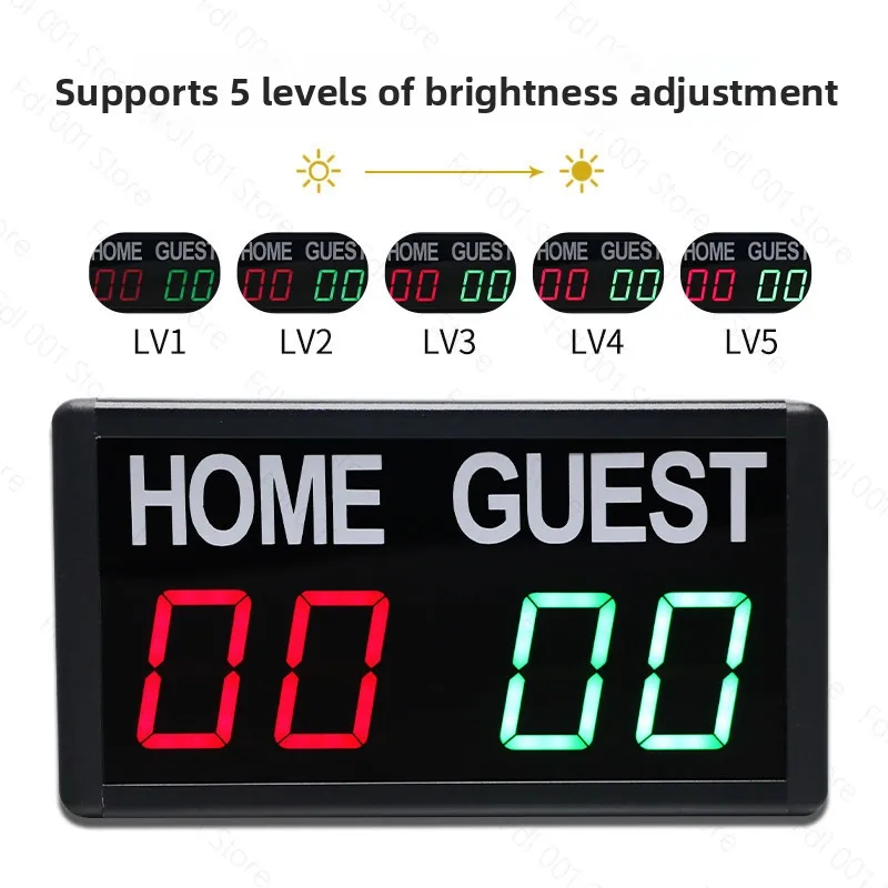 Basketball Electronic Scoreboard Rechargeable Large Screen Ball Game Special LED Scoreboard
Basketball Electronic Scoreboard Rechargeable Large Screen Ball Game Special LED Scoreboard