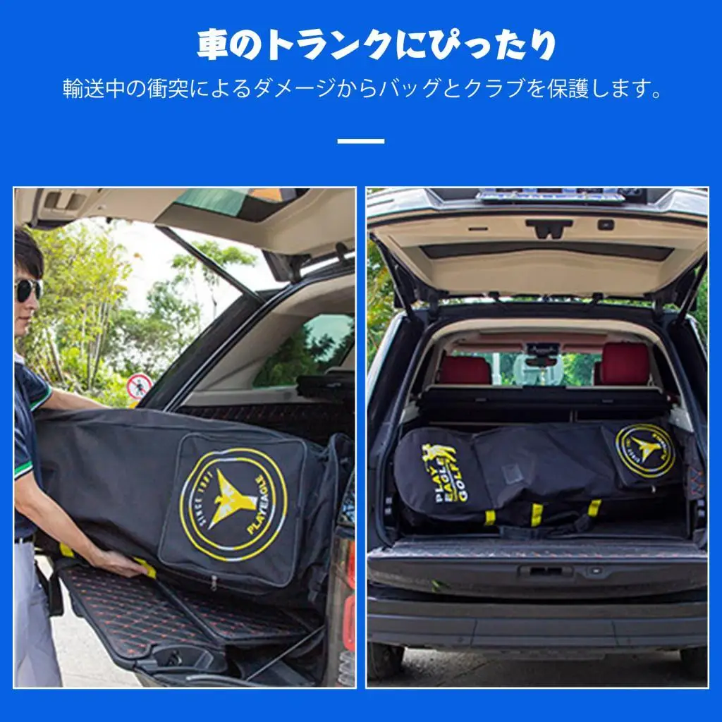 Golf Travel Bag for Airlines Golf Club Luggage Bag Case Golf Travel Cover with Wheels for Golfer
Golf Travel Bag for Airlines Golf Club Luggage Bag Case Golf Travel Cover with Wheels for Golfer