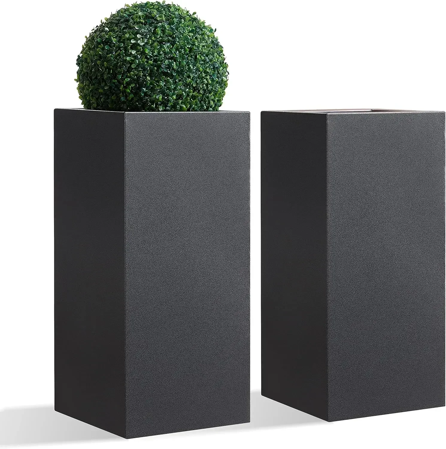 Wallowa Metallic Heavy Tall Outdoor/Indoor Planter Box, Rectangular, 14Lx14Wx30H Inches, 25LBS/PC, Dark Gray, No Assembly Requir
Wallowa Metallic Heavy Tall Outdoor/Indoor Planter Box, Rectangular, 14Lx14Wx30H Inches, 25LBS/PC, Dark Gray, No Assembly Requir