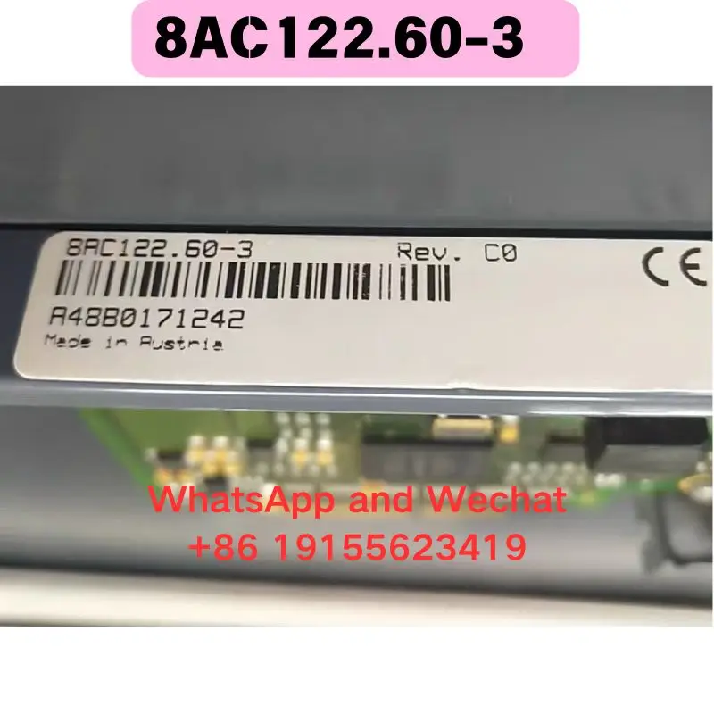 Brand new original Used 8AC122.60-3 Communication card Functional test OK
Brand new original Used 8AC122.60-3 Communication card Functional test OK