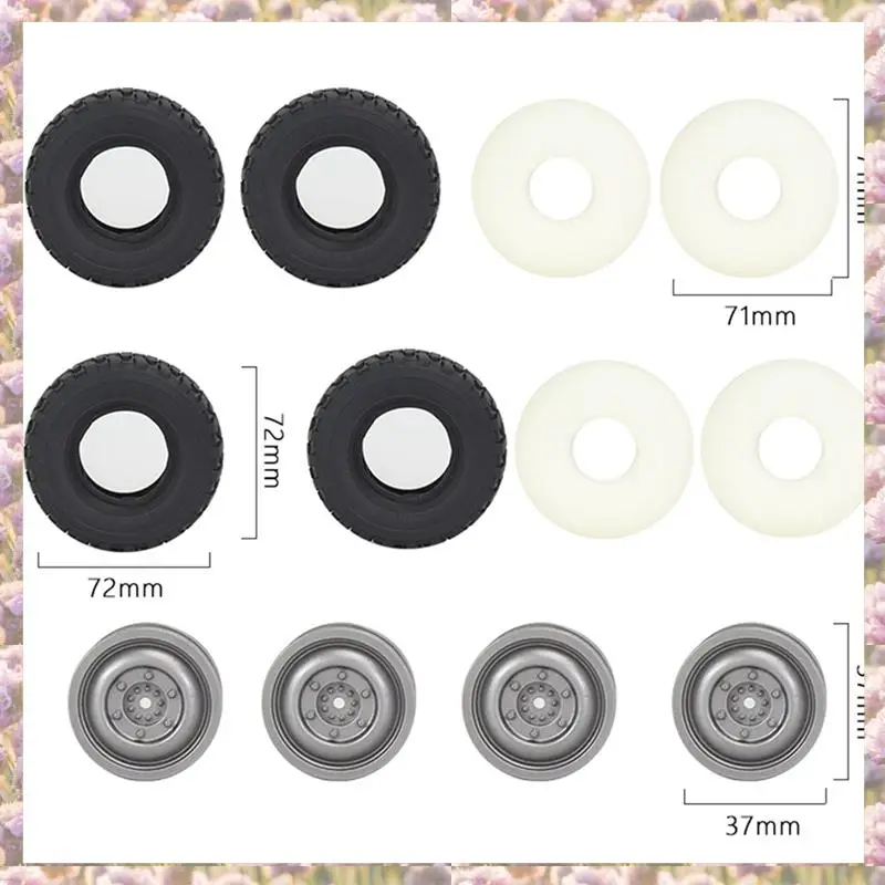 L81A 2025-12Pcs 72Mm Soft Tire Wheel For MN D90 MN98 MN99S WPL C14 C24 C34 B14 B24 LDRC P06 RC Car Upgrade Parts Accessories
L81A 2025-12Pcs 72Mm Soft Tire Wheel For MN D90 MN98 MN99S WPL C14 C24 C34 B14 B24 LDRC P06 RC Car Upgrade Parts Accessories