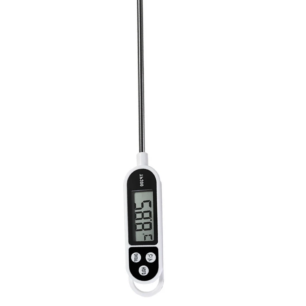 TP300 Digital Food Thermometer Instant Read Electronic Food Thermometer Electronic Temperature Probe for Meat /Cooking /BBQ/Milk
TP300 Digital Food Thermometer Instant Read Electronic Food Thermometer Electronic Temperature Probe for Meat /Cooking /BBQ/Milk