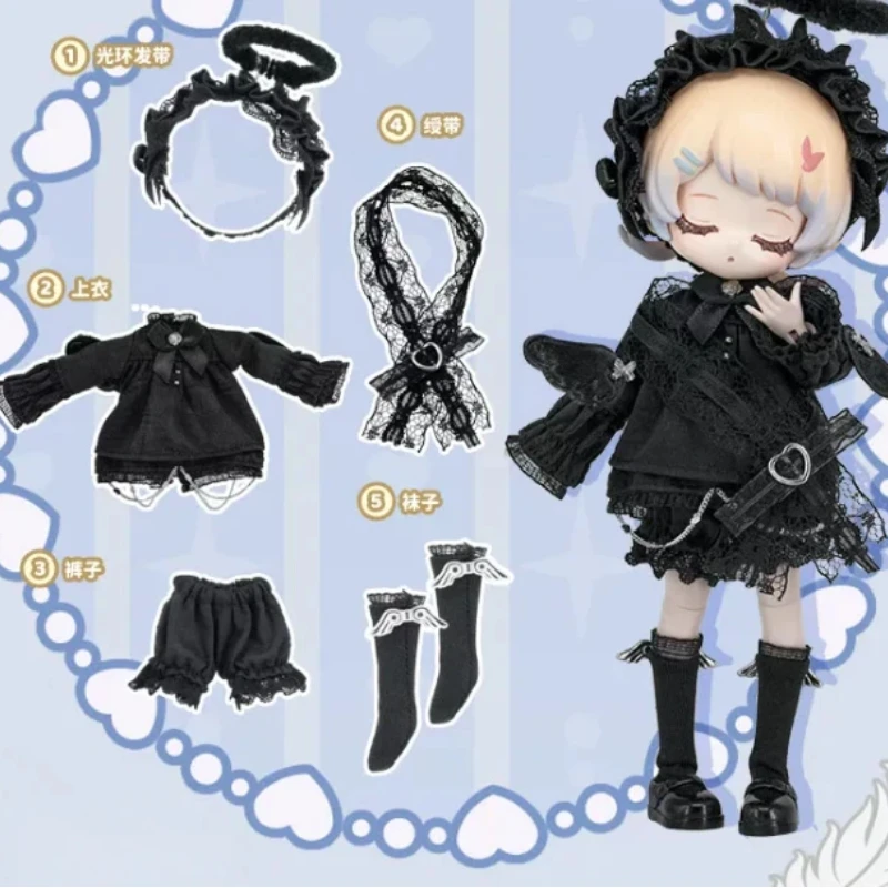 Come4free Bjd Doll Clothes 12 Scale Black Lace Lost Paradise Series Skirt Outfit Set For Ob11 Gsc Miniature Doll Accessories
Come4free Bjd Doll Clothes 12 Scale Black Lace Lost Paradise Series Skirt Outfit Set For Ob11 Gsc Miniature Doll Accessories