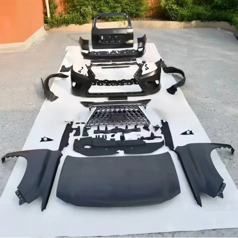Suitable for the 10-up Modified GX460 Kit Including Front Rear Bumper and Grille Fender Hood
Suitable for the 10-up Modified GX460 Kit Including Front Rear Bumper and Grille Fender Hood