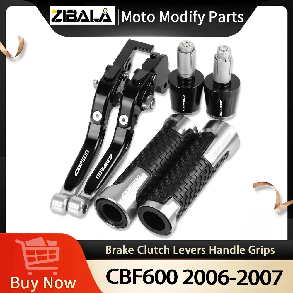 CBF600 CBF 600 Motorcycle Aluminum Brake Clutch Levers Handlebar Hand Grips ends For HONDA CBF600 2006 2007
CBF600 CBF 600 Motorcycle Aluminum Brake Clutch Levers Handlebar Hand Grips ends For HONDA CBF600 2006 2007