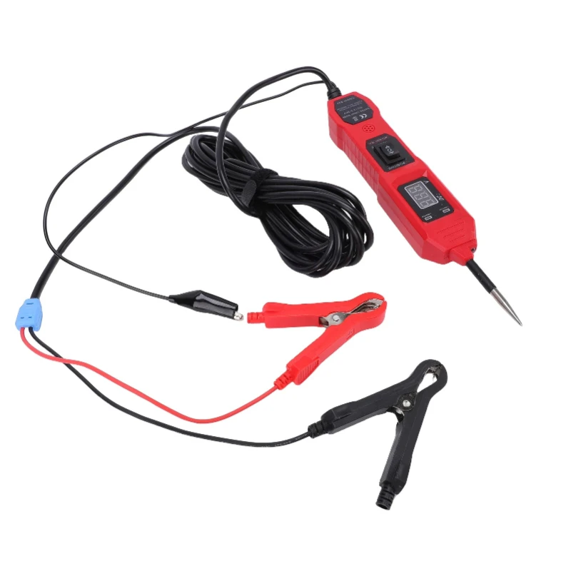 Circuit Tester, Automotive Electric Circuit Tester with Voltage Display LED Light, Car Power Circuit Probe Kit for 3.5-36V
Circuit Tester, Automotive Electric Circuit Tester with Voltage Display LED Light, Car Power Circuit Probe Kit for 3.5-36V